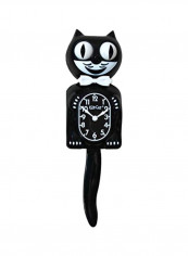 Decorative Kit Cat Clock Black/White 15.5inch