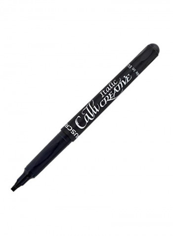 Callicreative Broad Tip Marker Black/White