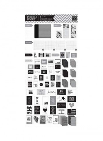 Life Is Good Boxed Album Kit Black/White