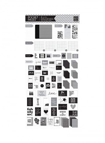 Life Is Good Boxed Album Kit Black/White
