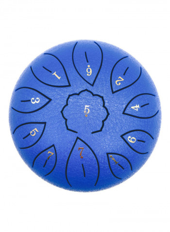 11-Tone Metal Tongue Drum with Drumstick and Bag