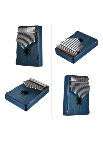 17-Key Portable Kalimba Mbira Thumb Piano
