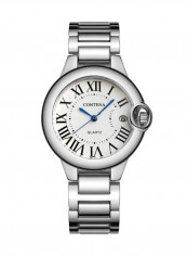 Women's Date Display Stainless Steel Analog Watch NSSB037007074