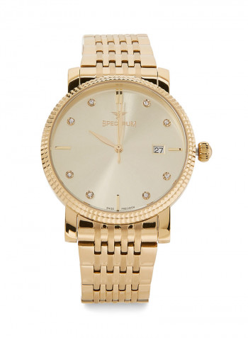 Stainless Steel Analog Watch S12574-1M-1