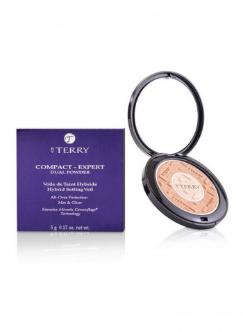 بودرة مزدوجة مدمجة للمحترفين 5 Amber Light
