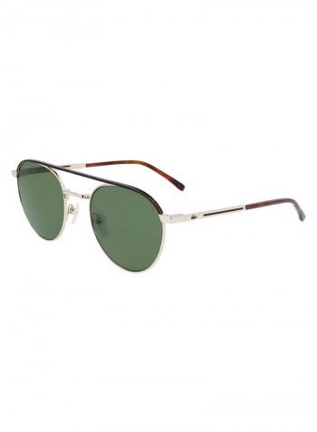 Full-Rim Metal Oval Sunglasses - Lens Size: 52 mm