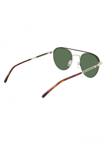 Full-Rim Metal Oval Sunglasses - Lens Size: 52 mm
