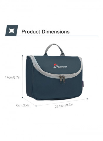 Hanging Travel Toiletry Bag Black