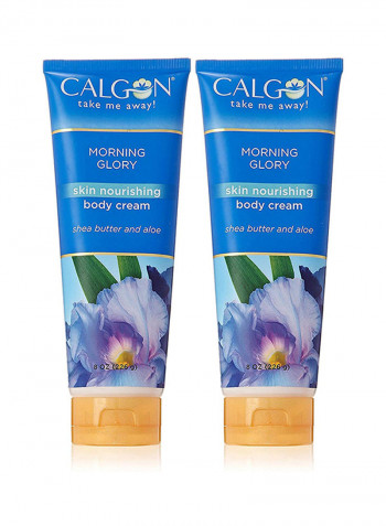 Morning Glory Skin Nourishing Body Cream 8 Oz / 226 G For Wo By (2 Pack)