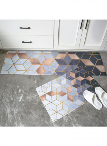 1-Piece Anti-Skidding Doormat Multicolour XXL