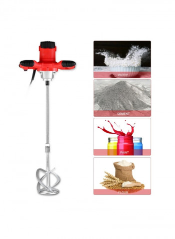 2100W Electric Cement Stirrer Multicolour 34x24x23cm