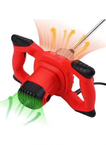 2100W Electric Cement Stirrer Multicolour 34x24x23cm