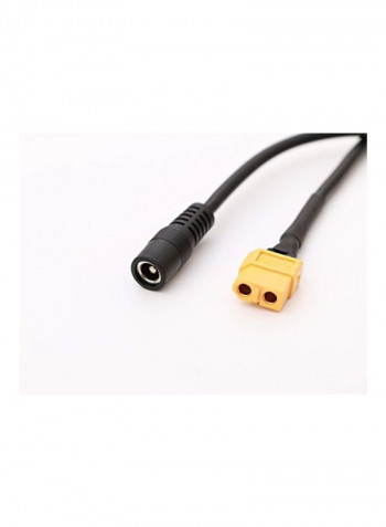 Female To Female Cable Connector 10centimeter Black/Gold