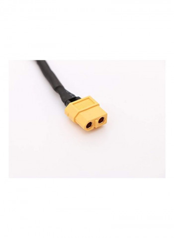 Female To Female Cable Connector 10centimeter Black/Gold