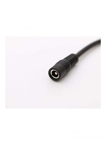 Female To Female Cable Connector 10centimeter Black/Gold