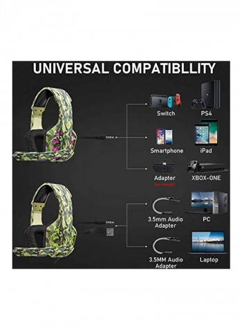 Gaming Keyboard Mouse With Headset And Mouse Pad