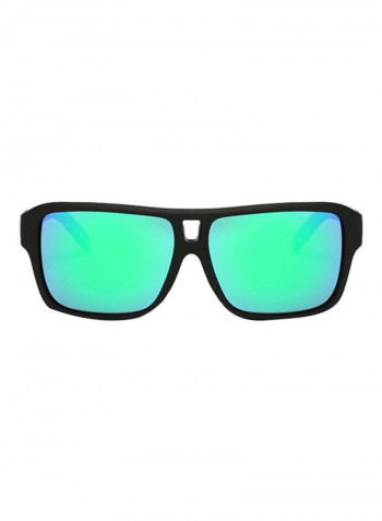 Men's Polarized Square Sunglasses - Lens Size: 58 mm
