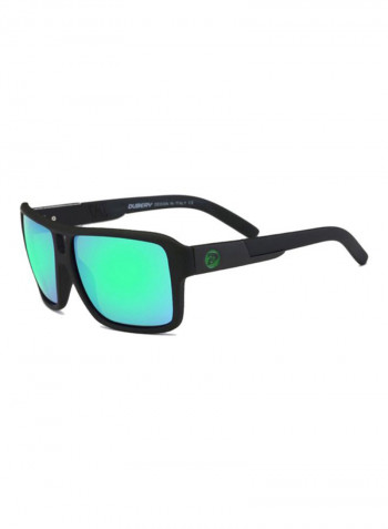 Men's Polarized Square Sunglasses - Lens Size: 58 mm