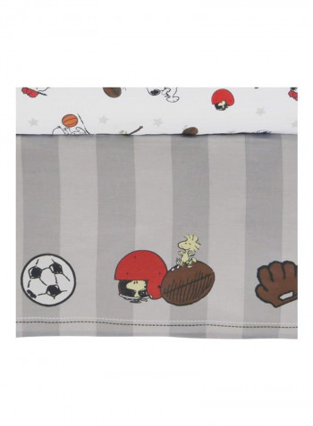 3-Piece Snoopy Sports Bedding Set