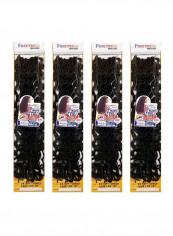 4-Piece Curly Hair Extensions 1B 18inch reviews 4-Piece Curly Hair Extensions 1B 18inch