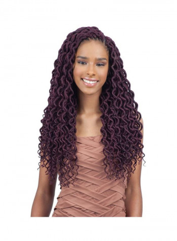 4-Piece Curly Hair Extensions 1B 18inch
