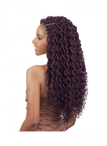 4-Piece Curly Hair Extensions 1B 18inch