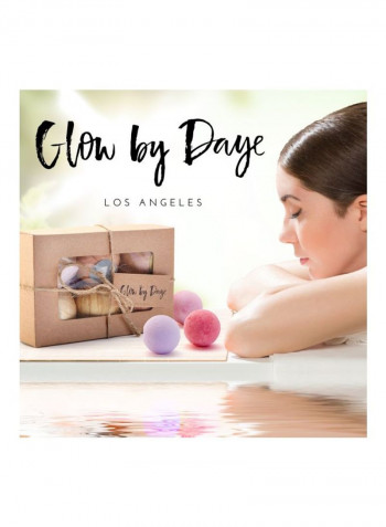 6-Piece Bath Bomb Gift Set Multicolour 4ounce
