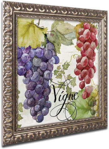 Wines Of Paris I Wall Art Multicolour 11 x 11inch