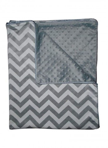 Minky Dotted Crib Comforter Sheet