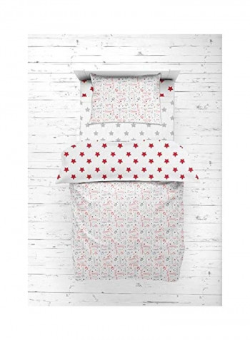 4-Piece Printed Bedding Set