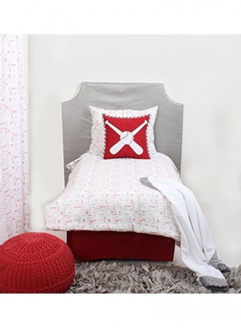 4-Piece Printed Bedding Set