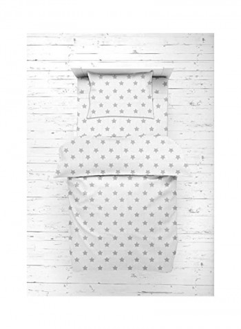 4-Piece Stars Printed Bedding Set