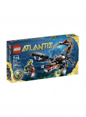 260-Piece Atlantis Deep Sea Striker Building Block Set 8076