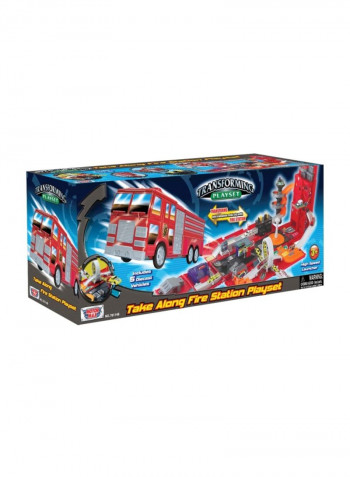 Take Along Fire Station Playset