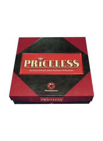 Priceless The Game Of Wealth Risk And The Power Of Persuasion Board Game 1003