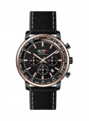 Men's Pu Leather Quartz Analog Wrist Watch With Calender Display 90215BPN603