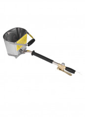 Professional Wall Mortar Sprayer Shovel Gun Silver/Black/Gold