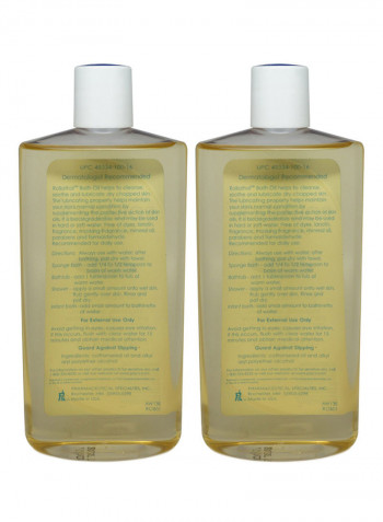 Pack Of 2 Sensitive Skin Bath Oil 2 x 16ounce