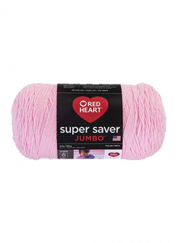 Super Saver Jumbo Yarn Petal Pink 744yard