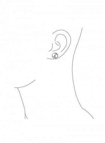 925 Sterling Silver Bead Ball Stud Earrings