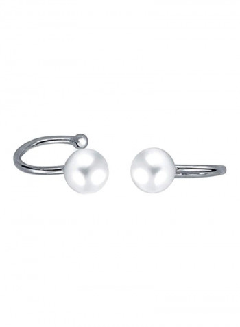 925 Sterling Silver Pearl Earrings