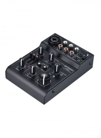 5-Channel Mini Mic-Line Mixing Console