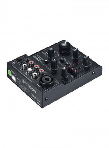 5-Channel Mini Mic-Line Mixing Console