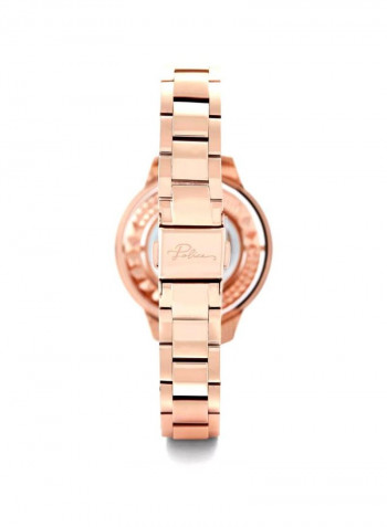 Women's Stainless Steel Analog Wrist Watch P 16037BSR-32M