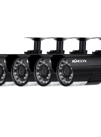 4 Piece AHD CCTV Cameras Kit