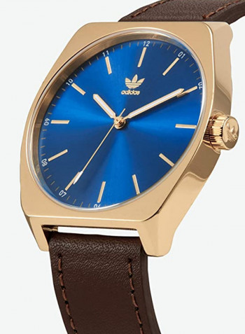 Men's Leather Analog Watch Z05-2959-00