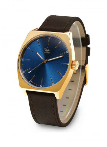 Men's Leather Analog Watch Z05-2959-00