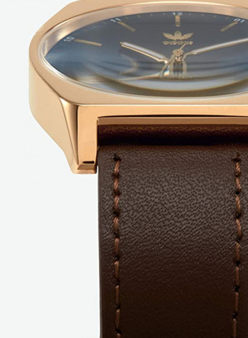 Men's Leather Analog Watch Z05-2959-00