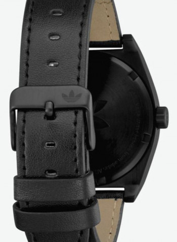 Men's Leather Analog Watch Z05-756-00