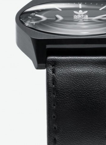 Men's Leather Analog Watch Z05-756-00